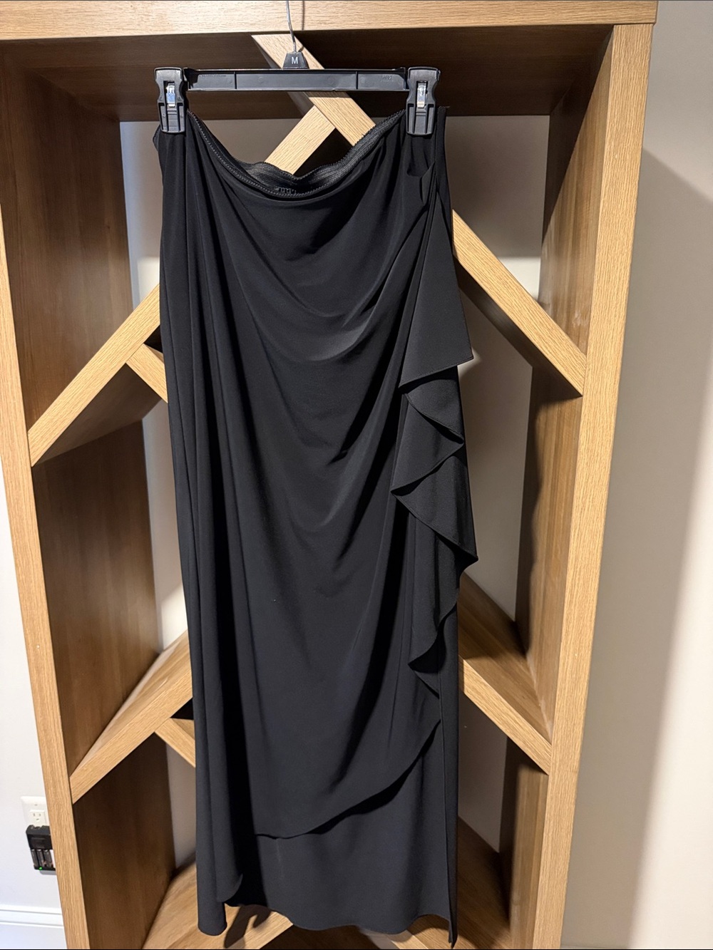 Alex evenings long side slit skirt